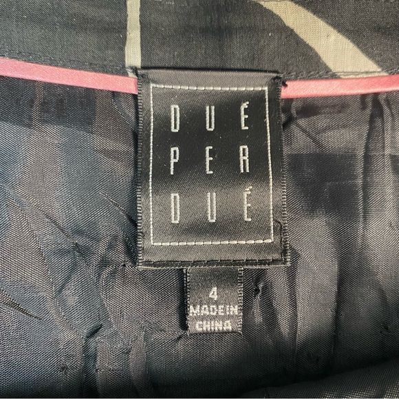 Due Per Due Vintage Butterfly Print Maxi Skirt Y2K Boho Fairycore Silk Blend 4 - Picture 3 of 12